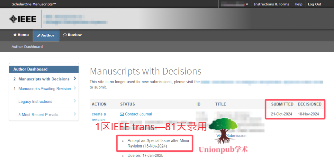 收藏计算机科学领域SCI目录更新新晋IEEE捡漏快刊非OA最快2个月录用-期刊+
